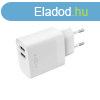 FIXED hlzati tlt, 2*USB-A kimenet, 17W + USB/USB-C kbel