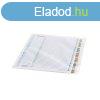 Elvlasztlap, A4, regiszteres 1-31 laminlt karton flek 10