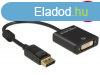 DeLock Displayport 1.2 male > DVI-I (Dual Link) (24+5) fe