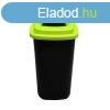 Plafor Sort szelektv hulladkgyjt, szemetes 28L zld/feke