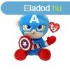 Beanie Babies SOFT plss CAPTAIN AMERICA, 15 cm