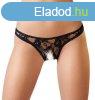 Crotchless String black L