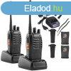 Baofeng BF-888S walkie-talkie, 16 PMR csatornn programozhat