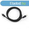 Gembird TV plug to TV socket 1,8m Black