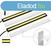 Raktr s csomagtr vilgts 2db 17cm COB LED panel 24036