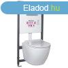 Kasos Pacific Chrome falba pthet WC tartly szett