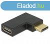 DELOCK talakt USB 3.1 Gen 2 Type-C male > female 90 fo