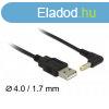 DELOCK Tpkbel USB > DC 4.0 x 1.7mm male 90 fokos 1.5m