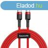 Baseus Cafule USB Type-C - USB Type-C QC3.0 cable 1m Red