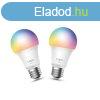 TP-Link Tapo L530E Smart Wi-Fi Light Bulb Multicolor (2-pack