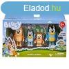 Bluey Csald Figura Szett 4db