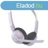 JLab Go Work Pop On-Ear Bluetooth Headset Lilac