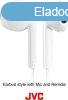 JVC HA-F17M Earbud Headset White