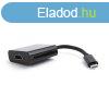 Gembird USB-C -> HDMI M/F adapter 0.15m fekete