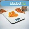 Tiross digitális konyhai mérleg - edzett 4 mm üveg TS1301