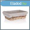 HOME DECOR Fonott kosr DUO, 21 x 16 x 6,5 cm, tglalap alak