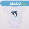 Baba body nyomtatssal New Baby Dolphin- rvid ujj