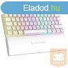 Rampage Billentyűzet - PLOWER K60 White US (Vezetékes, Mecha