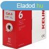 KELINE UTP Falikbel dobozos CAT.6 305m AWG23, PVC, Euroclas