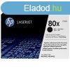 HP CF280X Toner FEKETE 6.900 oldal kapacits No.80X