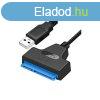 USB-SATA 3.0 Izoxis 23603 adapter - adattvitel, merevlemez 