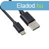 Akyga AK-USB-21 USB A-Micro cable 1m Black