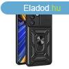 Hybrid Armor Camshield tok Samsung Galaxy S25 - fekete