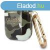 Guess GUA2UCAMA Camo Collection tok AirPods 1/2 - zld terep