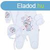 4 rszes szett New Baby Elefnt - 62 (3-6 h)