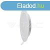 18W LED Sllyesztett panel, kerek forma 3000K (V-TAC)