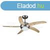 2 x E27 LED Mennyezeti ventiltor,tvirnytval 5 db pengv