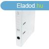 Iratrendez A4, 5cm, kt oldalt PP borts,lapraszerelt, Blu