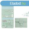 Manikr s pedikr kszlet (16 db) - menta zld