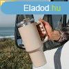 Duplafal rozsdamentes acl vizespalack, 1l