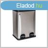 BRILANZ Rozsdamentes acl  szemetes SAVERY 40 l (2 x 20 l) 4