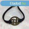 Steampunk stílusú karkötő fogaskerékkel