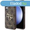 Guess 4G Metal Logo tok Samsung Galaxy S24 szmra, barna