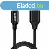 Baseus Yiven Lightning 1,2m 2A kábel, fekete