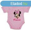 Rövid ujjú kislány body Minnie egér mintával