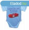 Feliratos rövid ujjú baba body