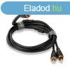 QED Phono Connect Cable CONNECTPHONO-PHONO-0.75