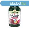 Natures Aid Multivitamin (vas nlkl) 60 tabletta
