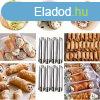 8db krmtlcsr forma, tapadsmentes cannoli formk tubusks