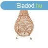 Rattan Asztali Lmpa - Natr