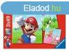 Ravensburger Puzzle 3x49 db - Super Mario