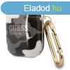 Guess GUA2UCAMG Camo Collection tok AirPods 1/2 - fekete