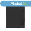 Gumis mappa A4, 300g. karton sarok gumrozssal Bluering, f