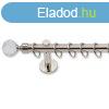 Landhouse 19mm fm karnisgarnitra inox Akvamarin vggel