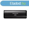 ADATA SSD Kls USB 3.2 1TB SE760, Fekete