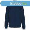 Uniszex férfi dzseki, hálós béléssel, Kariban KA609, Navy/Wh